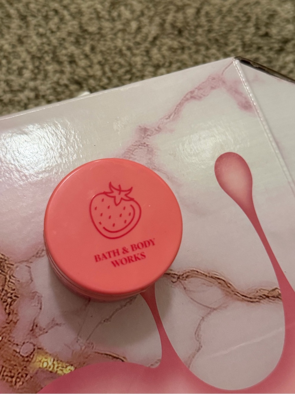 Bath & Body Works Strawberry Lip Mask